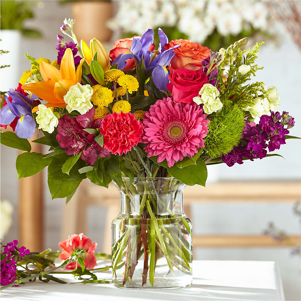 Bold & Bright – A Florist Original – Sunset Ridge Floral Llc, Morganton NC