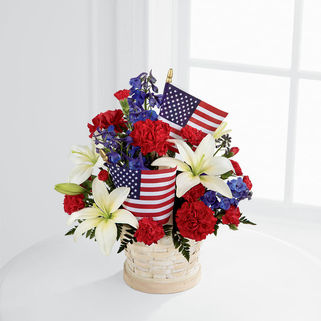American Glory Bouquet – Sunset Ridge Floral Llc, Morganton NC