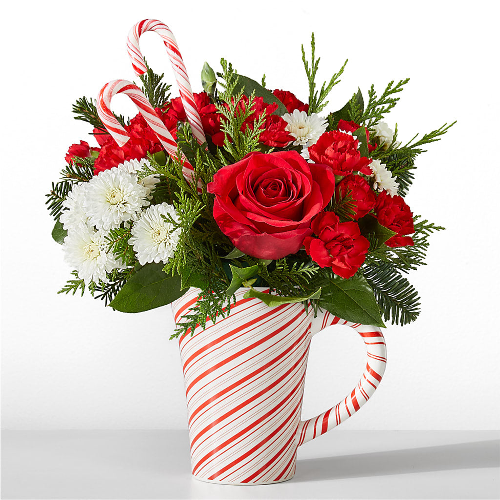 Peppermint Swirl Mug – Sunset Ridge Floral Llc, Morganton NC