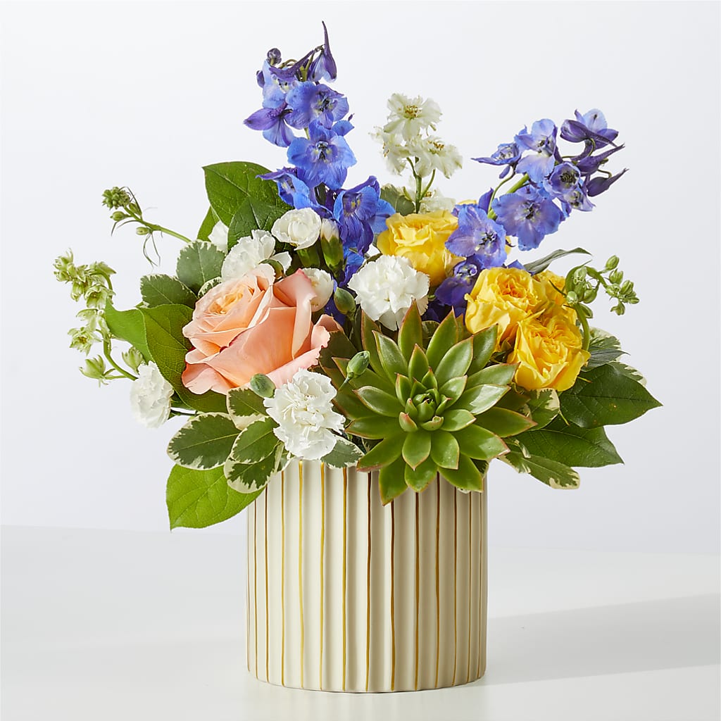 Cobalt Reverie Bouquet – Sunset Ridge Floral Llc, Morganton NC