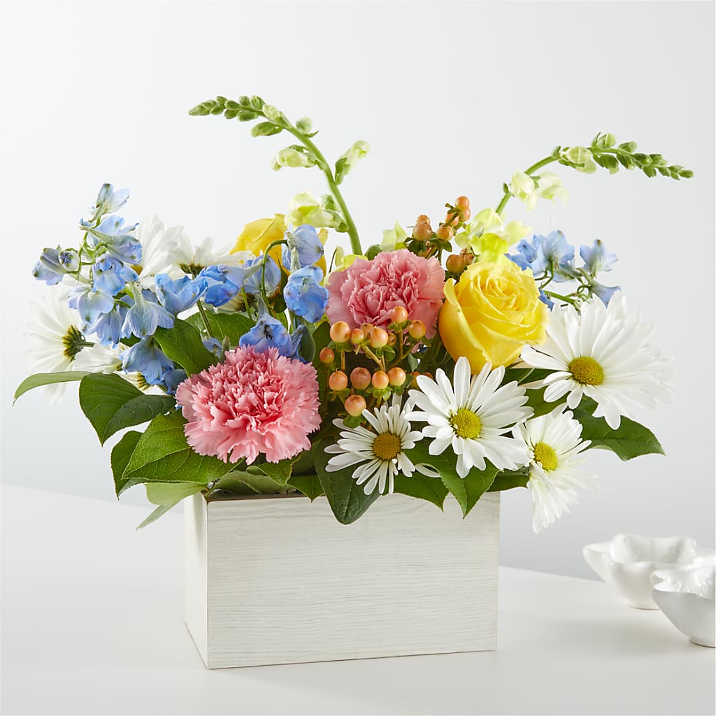 Sun Salutation Box Bouquet – Sunset Ridge Floral Llc, Morganton NC