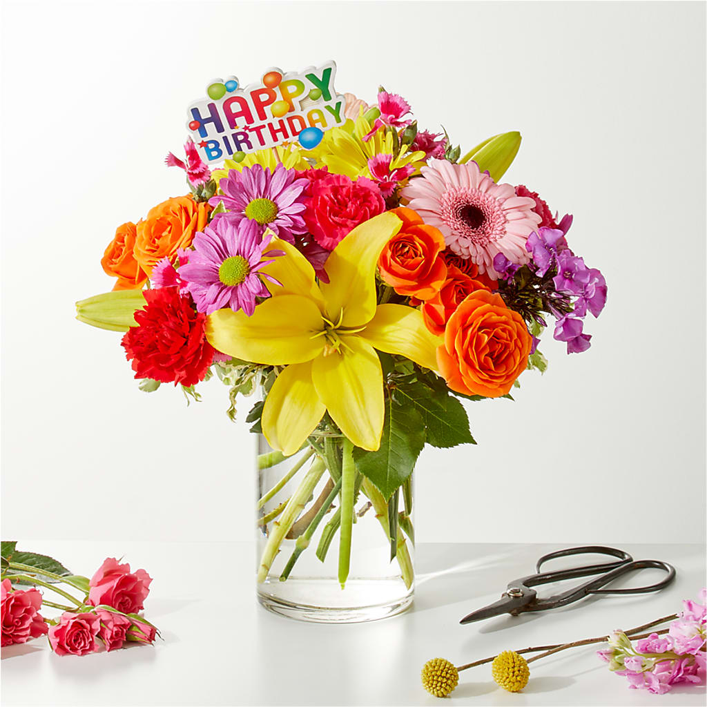 Cue the Confetti - A Florist Original – Sunset Ridge Floral Llc, Morganton NC