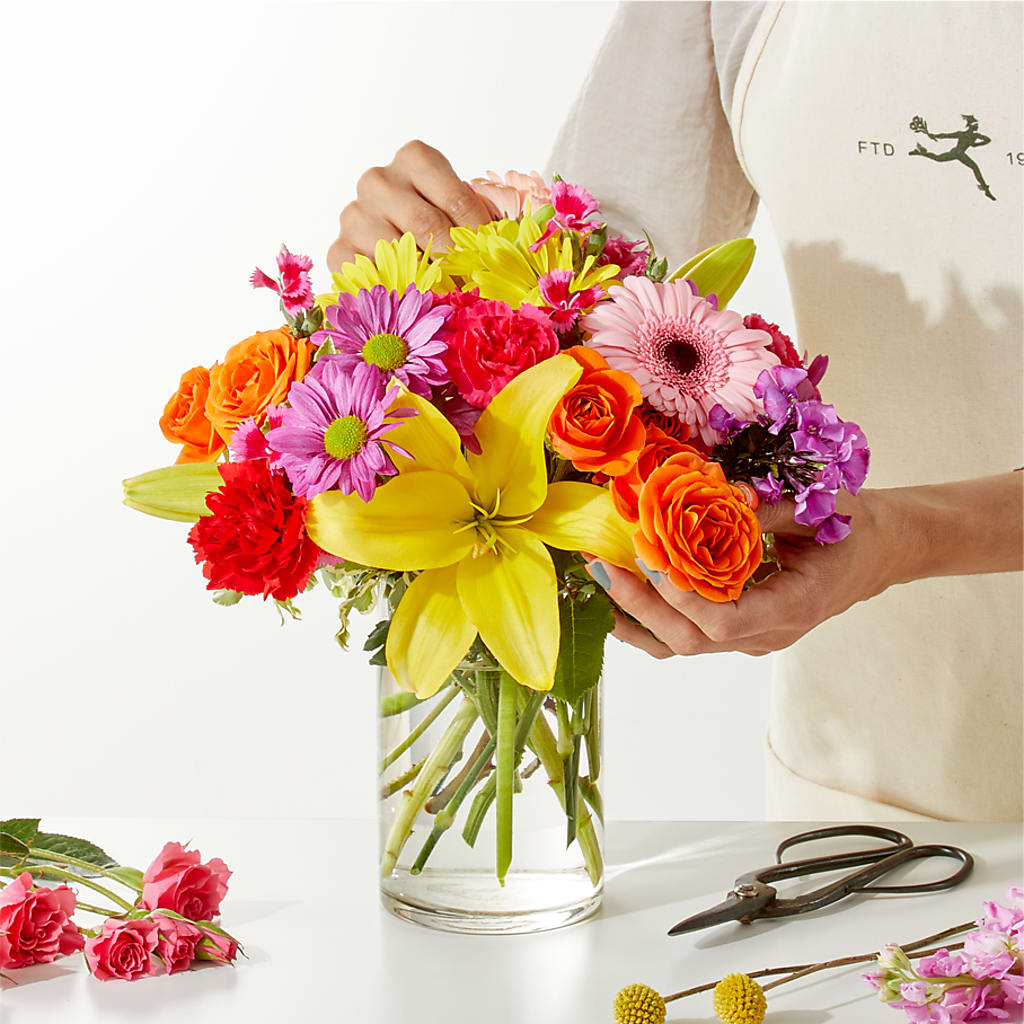Cue the Confetti - A Florist Original – Sunset Ridge Floral Llc, Morganton NC