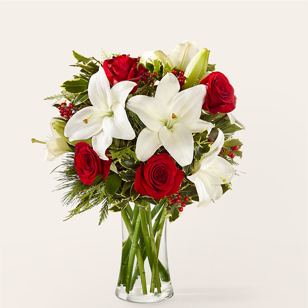 Sparkling Snowflakes Bouquet – Sunset Ridge Floral Llc, Morganton NC