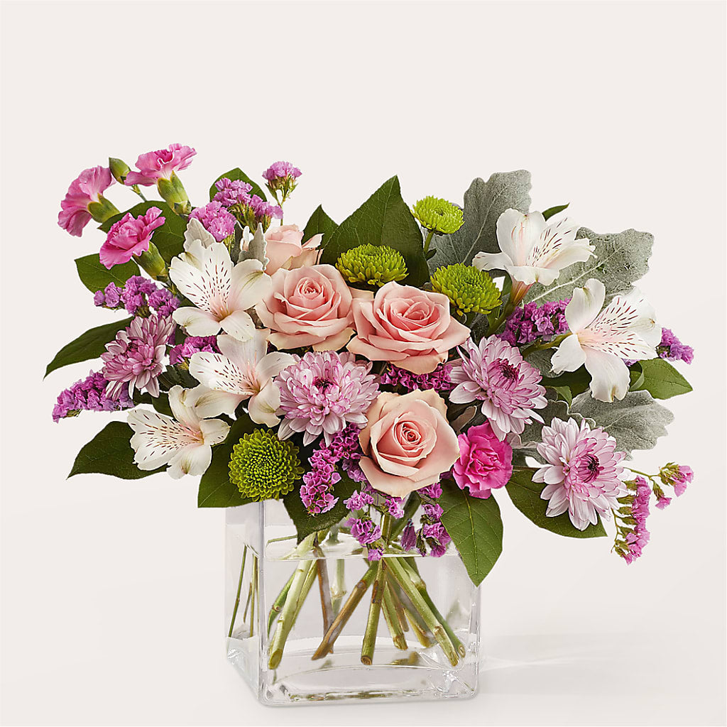 Pink Suede Bouquet – Sunset Ridge Floral Llc, Morganton NC