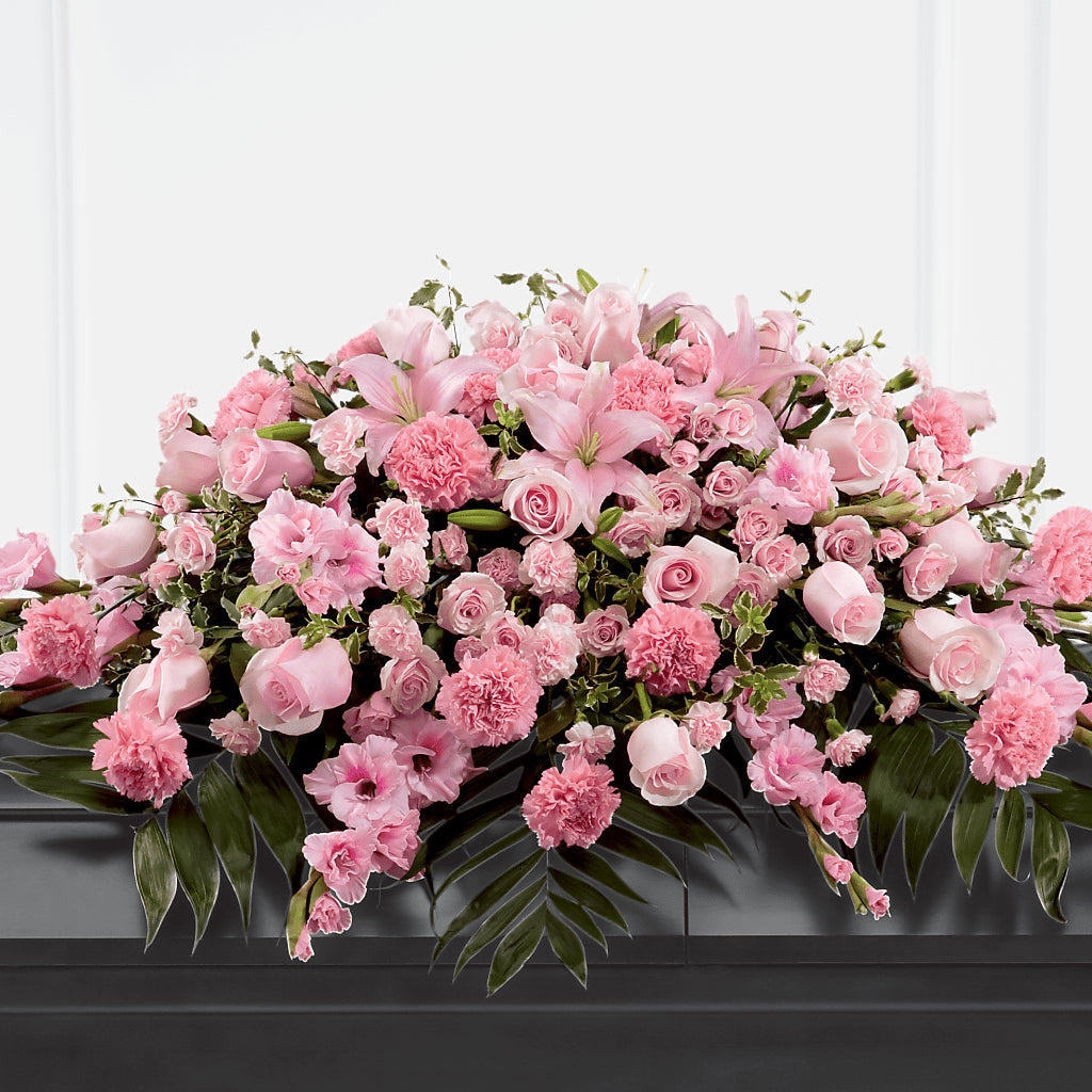 Garden of Comfort Casket Spray (Standard) – Sunset Ridge Floral Llc, Morganton NC