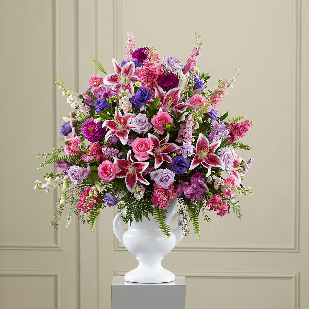 Peaceful Tribute Arrangement – Sunset Ridge Floral Llc, Morganton NC