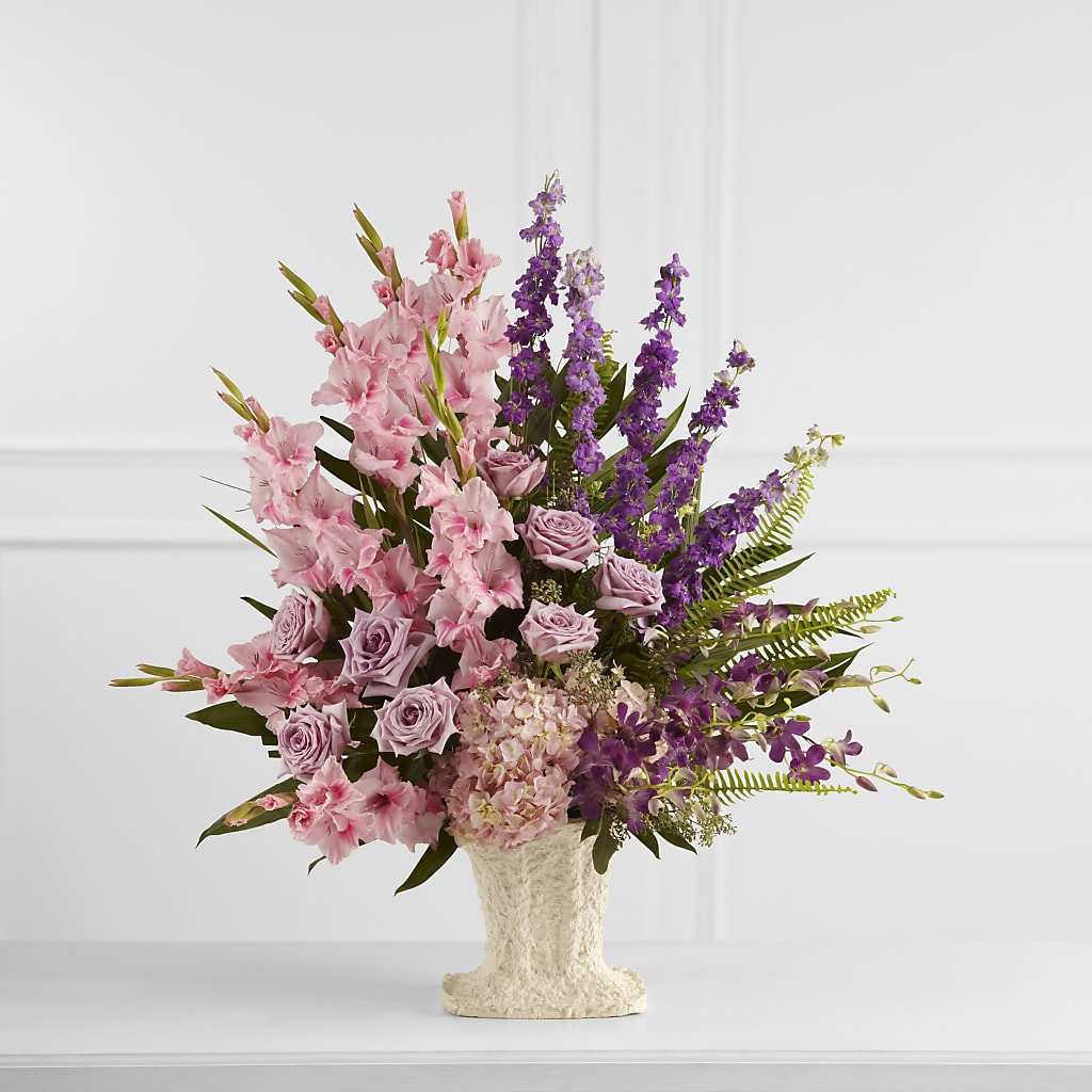 Flowing Garden Arrangement – Sunset Ridge Floral Llc, Morganton NC