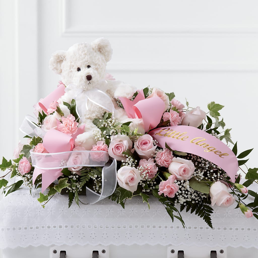 Touch of Sympathy Casket Spray – Sunset Ridge Floral Llc, Morganton NC
