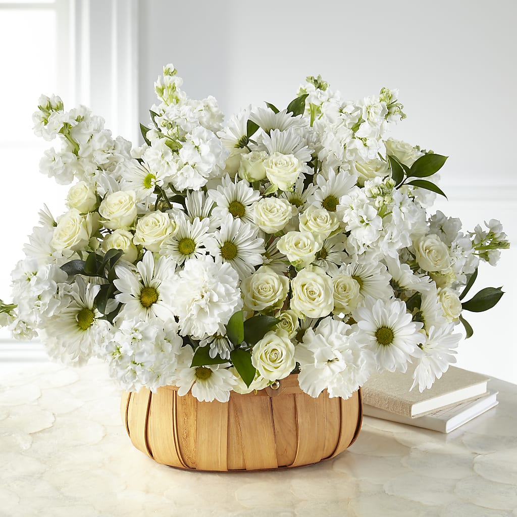 Graceful Garden Basket – Sunset Ridge Floral Llc, Morganton NC