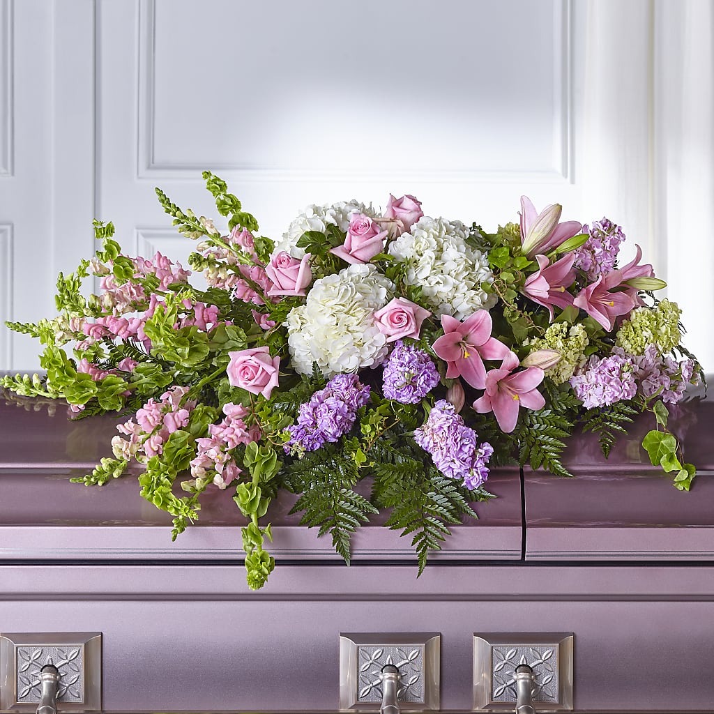 Life's Gratitude Casket Spray – Sunset Ridge Floral Llc, Morganton NC