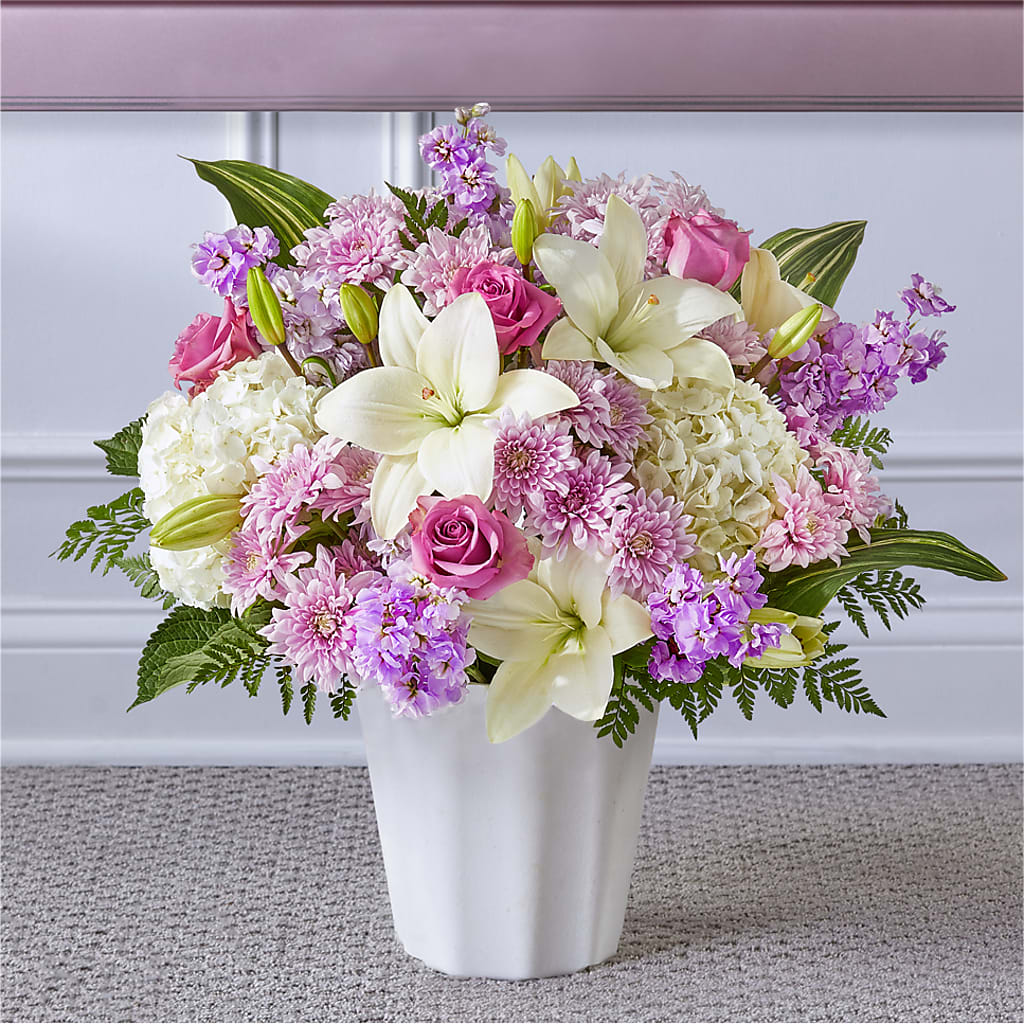 Heaven Sent Floor Basket – Sunset Ridge Floral Llc, Morganton NC