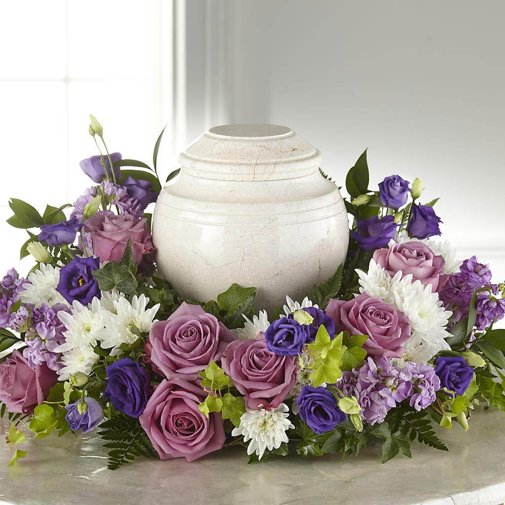 Blooming Sympathy Cremation Adornment – Sunset Ridge Floral Llc, Morganton NC