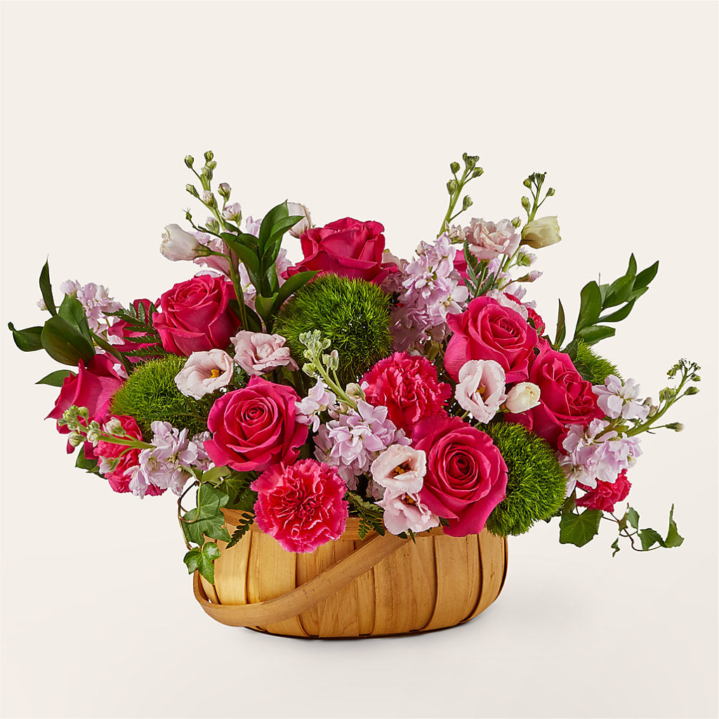 Radiance in Bloom Basket – Sunset Ridge Floral Llc, Morganton NC