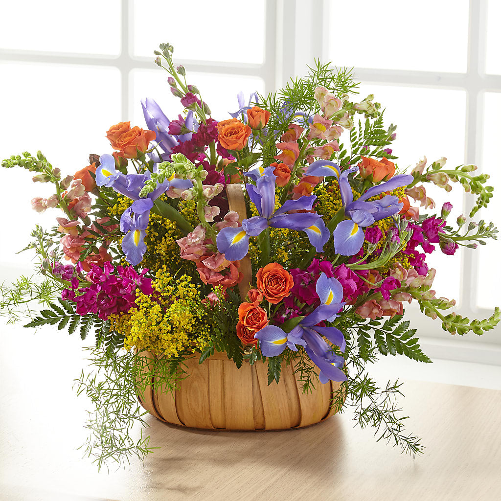 Garden of Life Basket – Sunset Ridge Floral Llc, Morganton NC