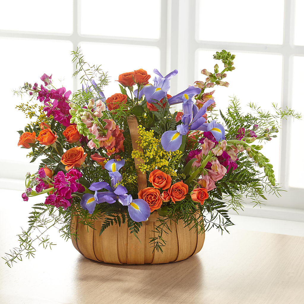 Garden of Life Basket – Sunset Ridge Floral Llc, Morganton NC