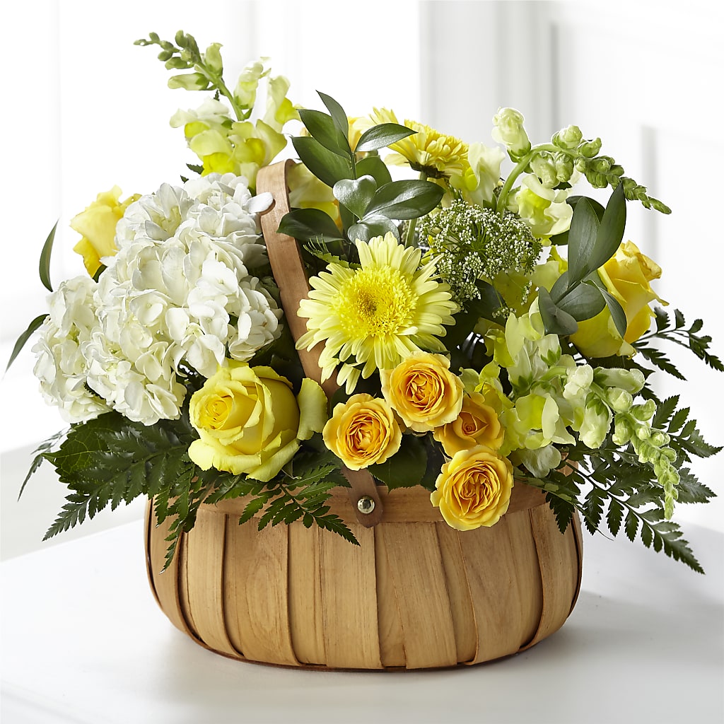 Rustic Remembrance Basket – Sunset Ridge Floral Llc, Morganton NC