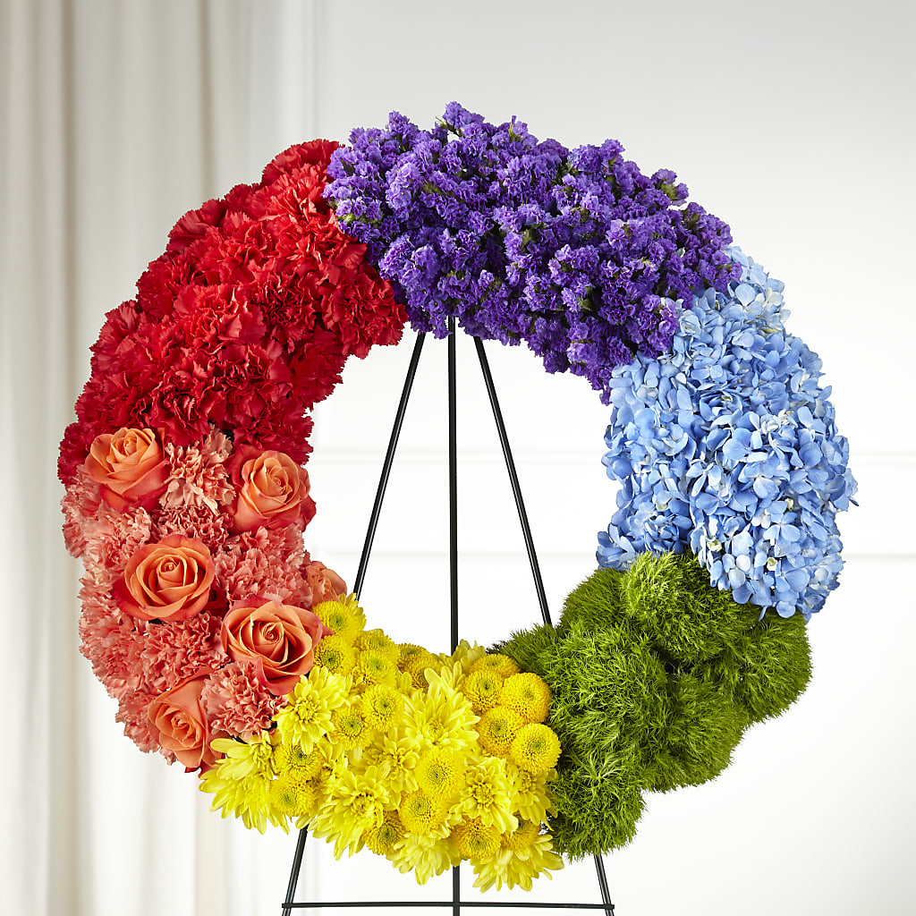 Circle of Love Wreath – Sunset Ridge Floral Llc, Morganton NC