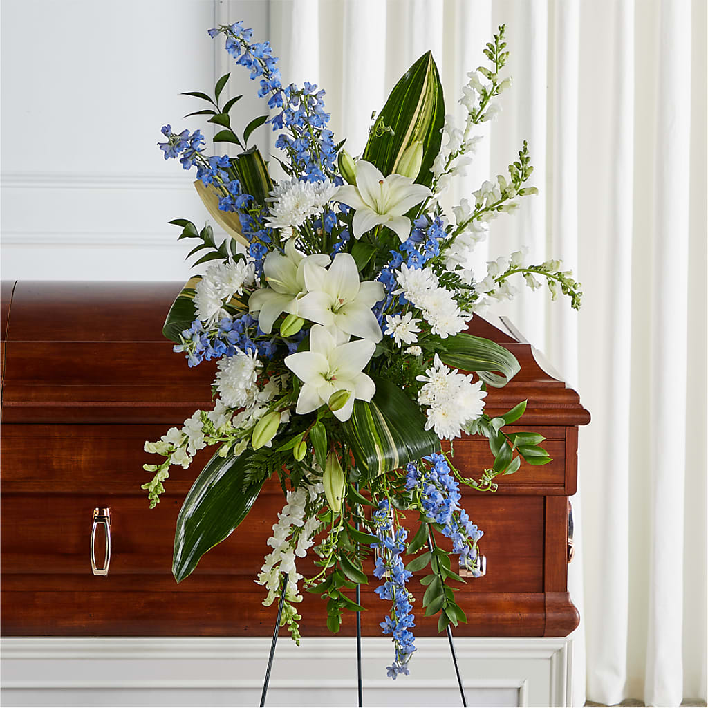 Eternal Impressions Standing Spray – Sunset Ridge Floral Llc, Morganton NC
