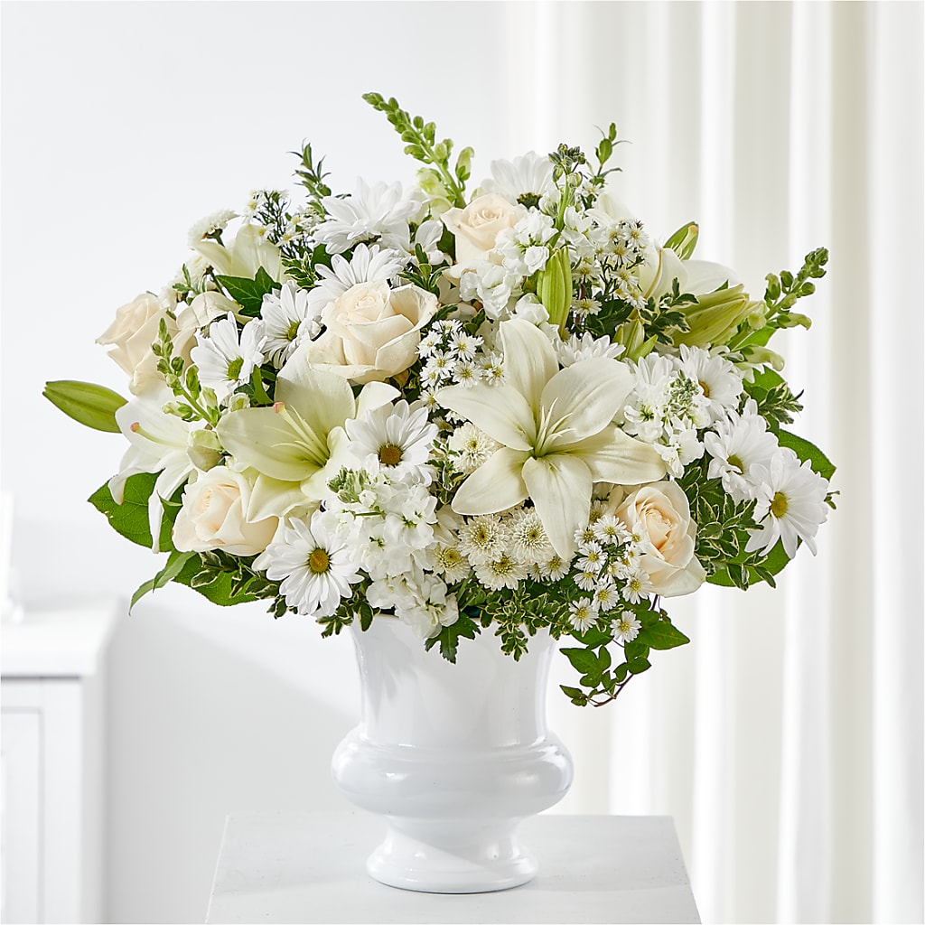 Uplifting Urn Arrangement – Sunset Ridge Floral Llc, Morganton NC