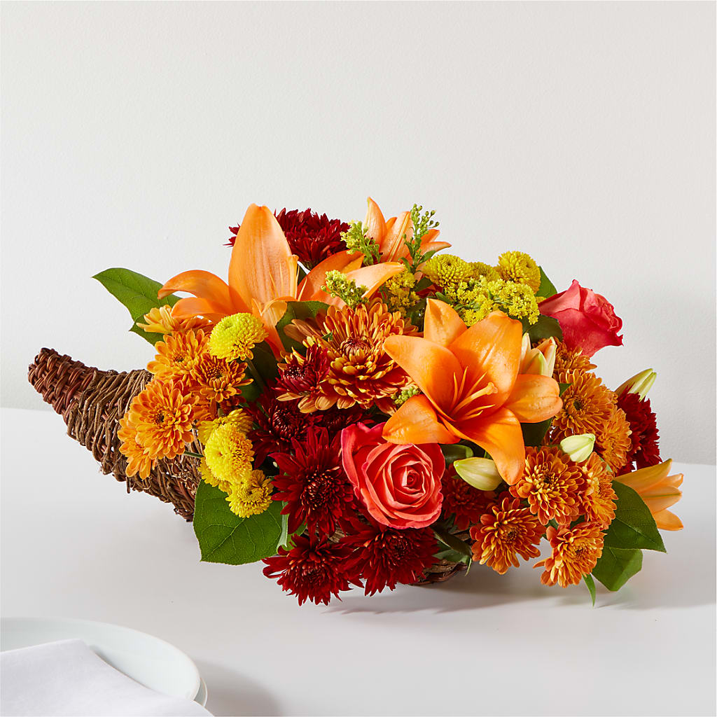 Bouquet of Blessings Cornucopia – Sunset Ridge Floral Llc, Morganton NC