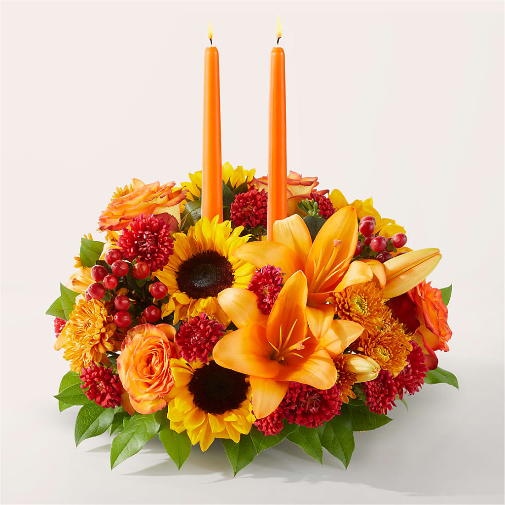 Grateful Centerpiece – Sunset Ridge Floral Llc, Morganton NC