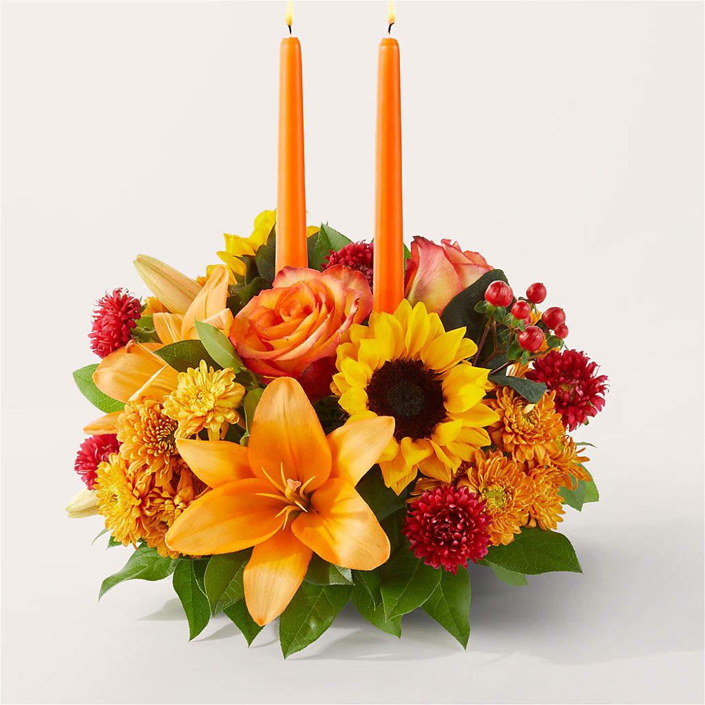 Grateful Centerpiece – Sunset Ridge Floral Llc, Morganton NC