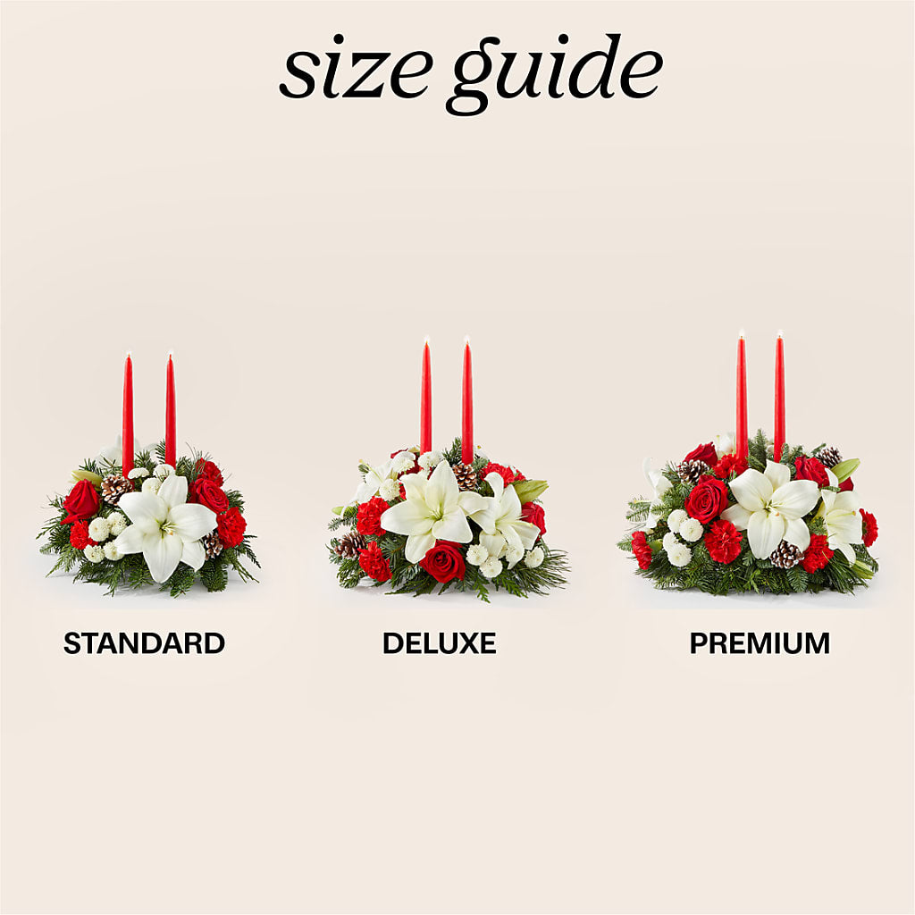 Seasonal Festivities Centerpiece – Sunset Ridge Floral Llc, Morganton NC