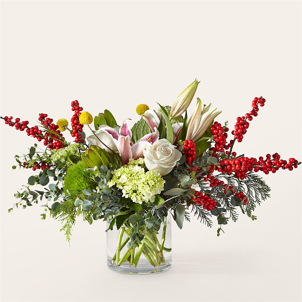 Berry & Bright Bouquet – Sunset Ridge Floral Llc, Morganton NC