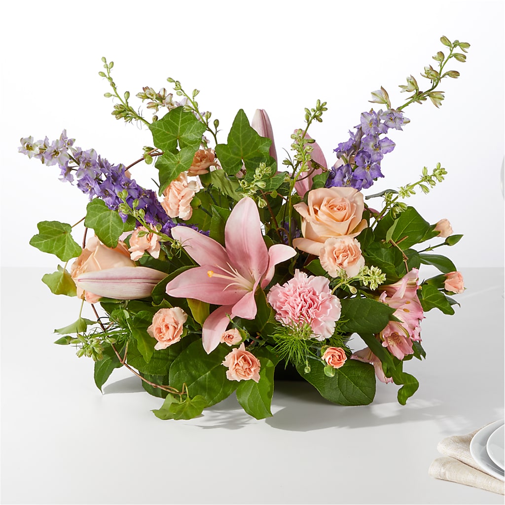 Blossom Time Centerpiece – Sunset Ridge Floral Llc, Morganton NC