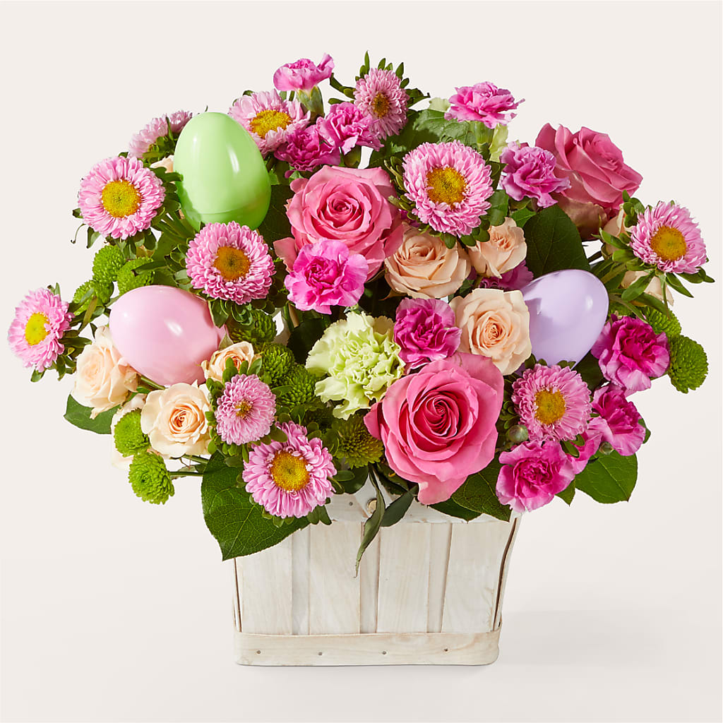 Get Eggcited Basket – Sunset Ridge Floral Llc, Morganton NC