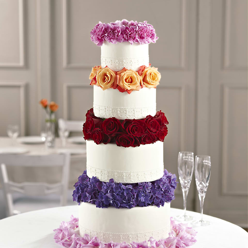 Infinite Love Cake Décor – Sunset Ridge Floral Llc, Morganton NC