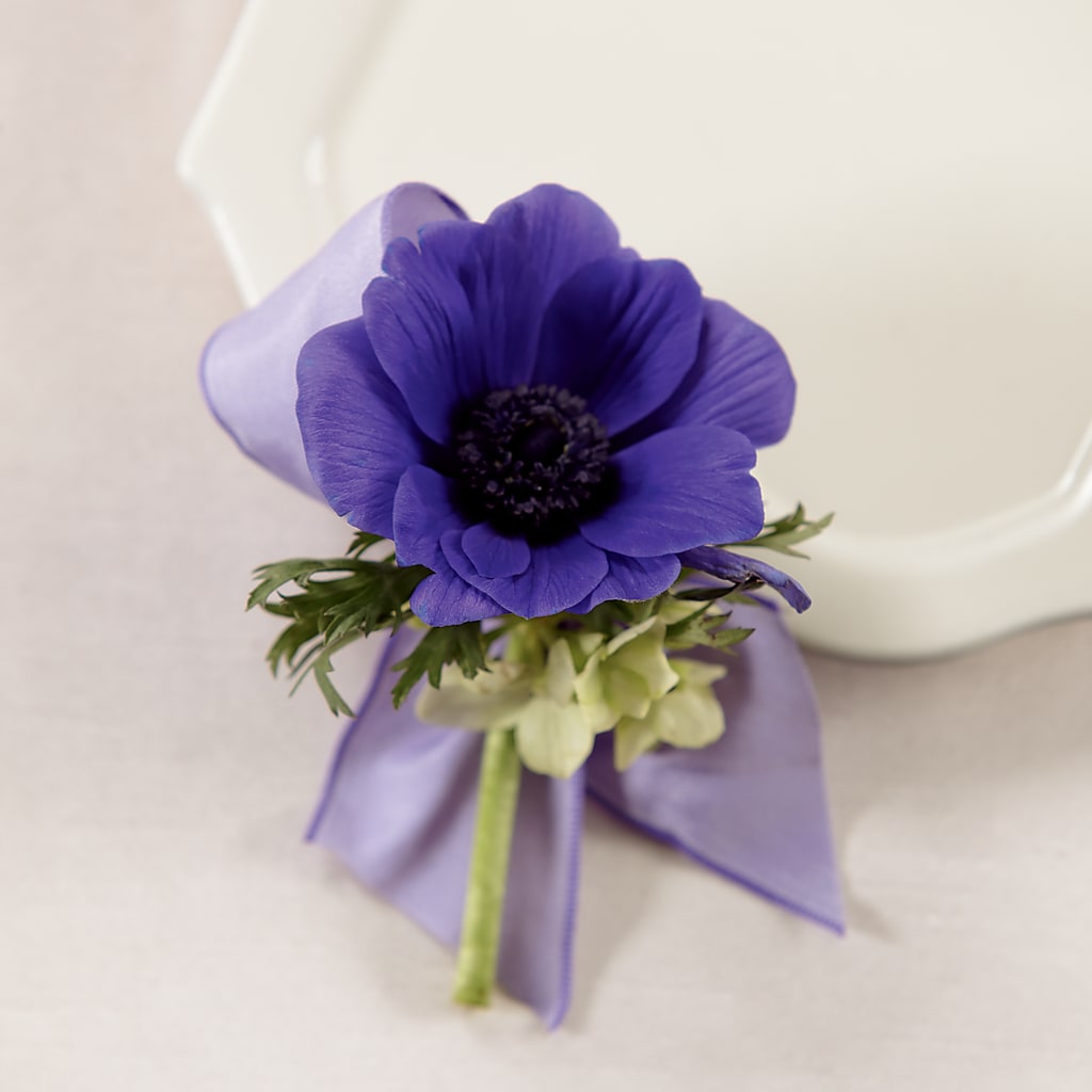 Purple Passion Boutonniere – Sunset Ridge Floral Llc, Morganton NC