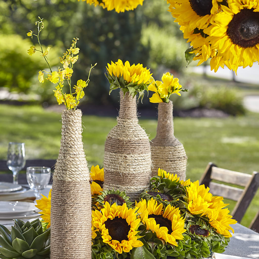 Sublime Garden Centerpiece – Sunset Ridge Floral Llc, Morganton NC