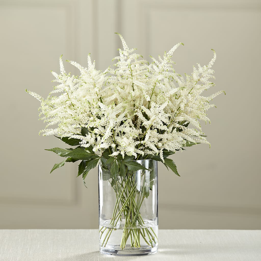 White Astilbe Bouquet – Sunset Ridge Floral Llc, Morganton NC