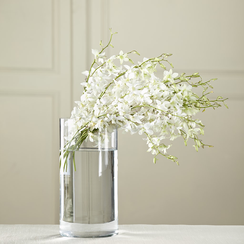 White Dendrobium Bouquet – Sunset Ridge Floral Llc, Morganton NC