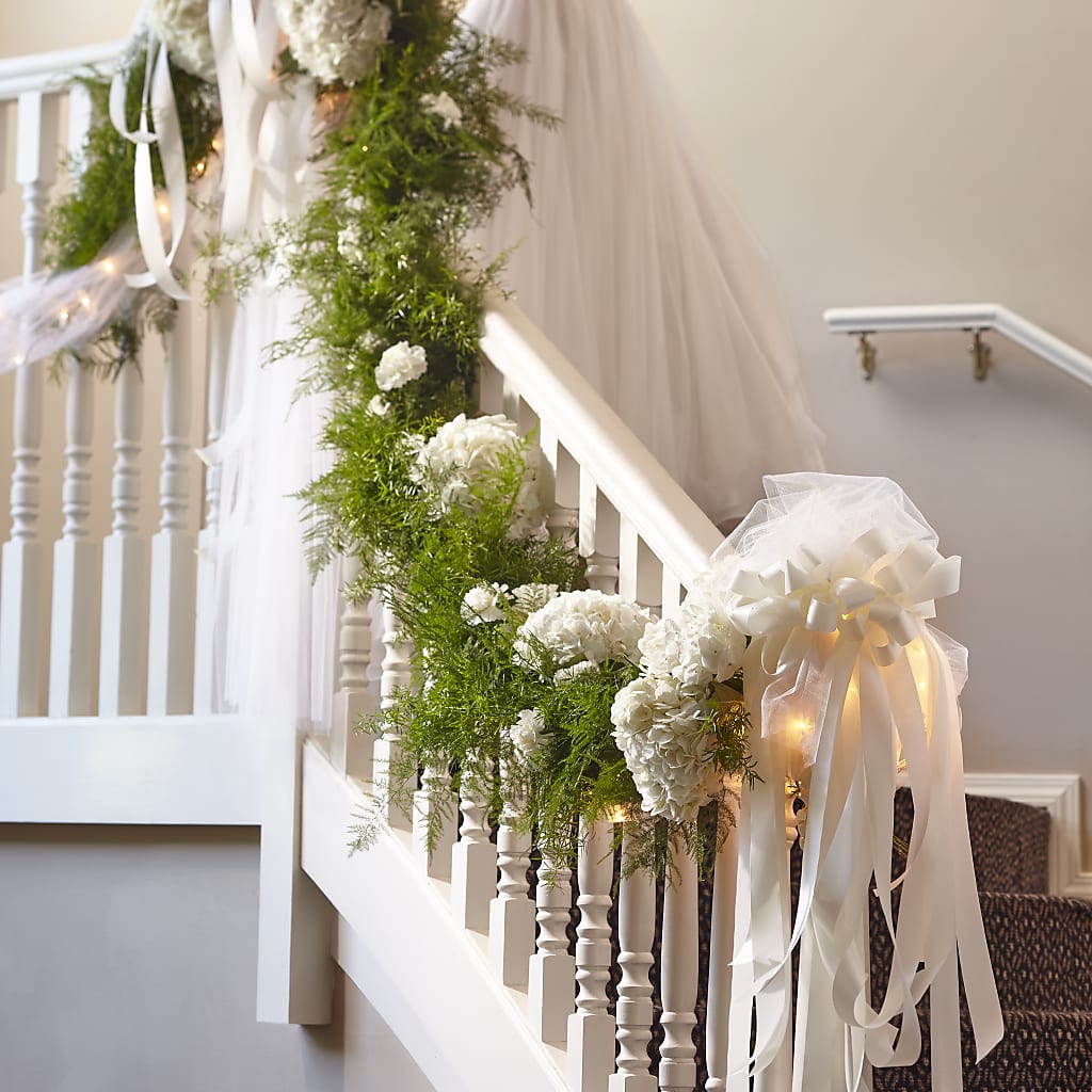Champagne Dreams Garland – Sunset Ridge Floral Llc, Morganton NC
