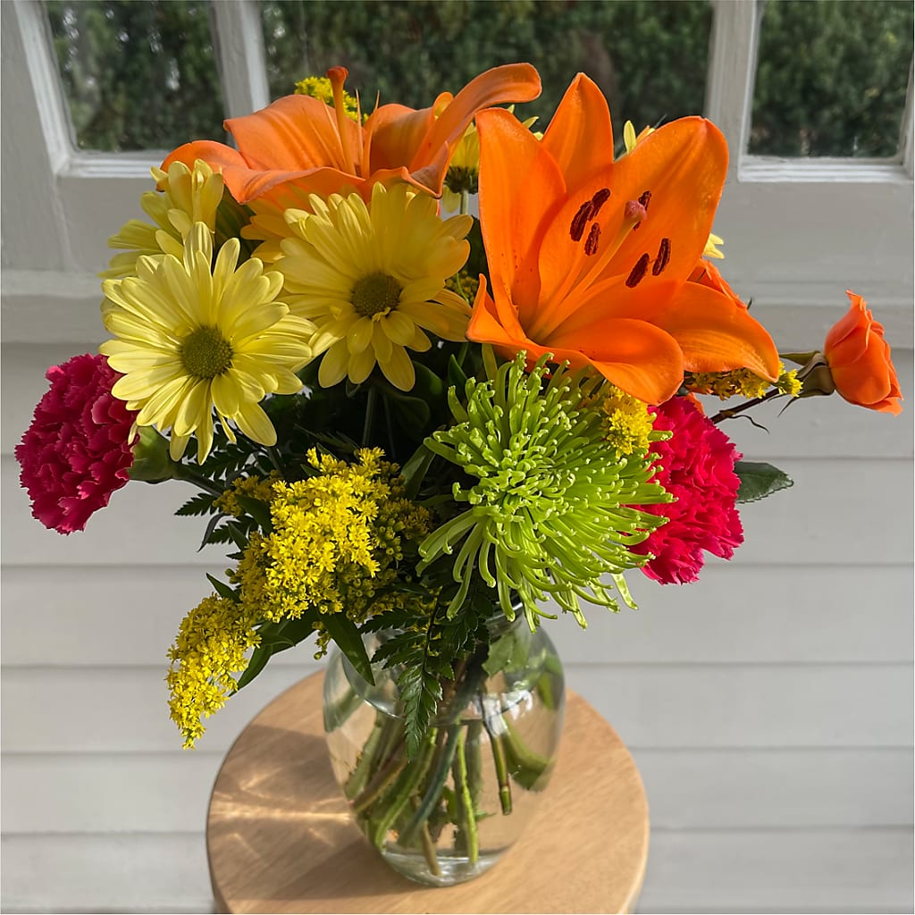 Bold & Bright – A Florist Original –  Sunset Ridge Floral Llc, Morganton NC