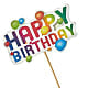 Happy Birthday Pick –  Sunset Ridge Floral Llc, Morganton NC