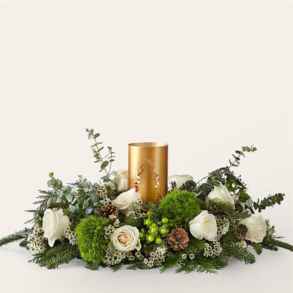 Chestnuts Roasting Centerpiece –  Sunset Ridge Floral Llc, Morganton NC