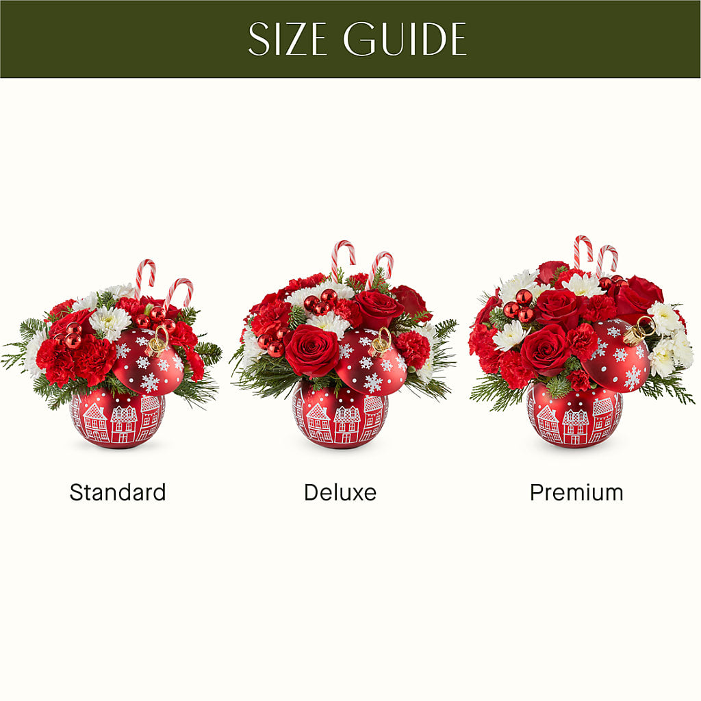 Cheer in the Air Ornament –  Sunset Ridge Floral Llc, Morganton NC