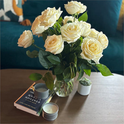 Long Stem Yellow Rose Bouquet –  Sunset Ridge Floral Llc, Morganton NC