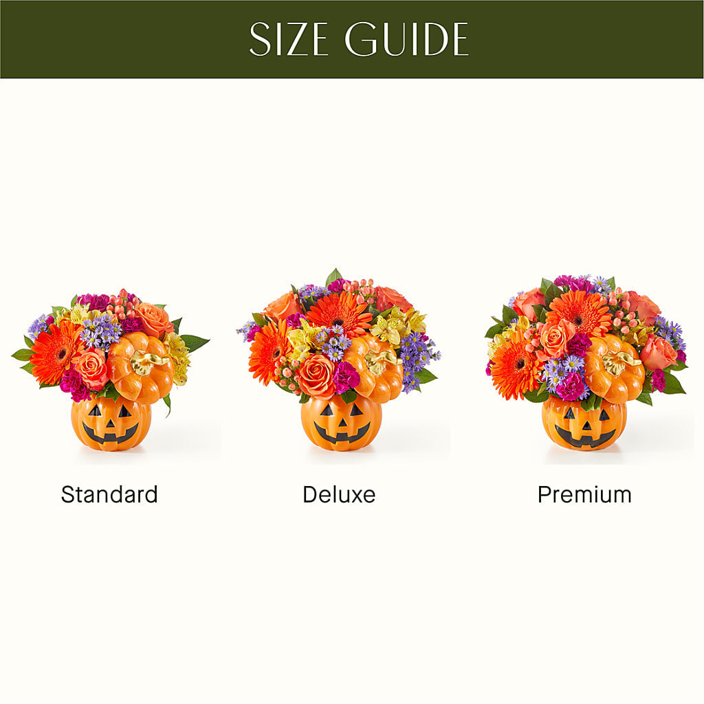 Tricks & Treats Pumpkin –  Sunset Ridge Floral Llc, Morganton NC