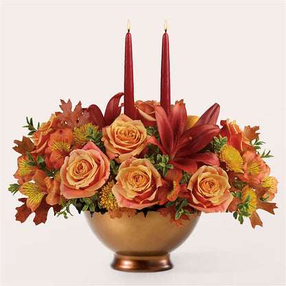 Harvest Table Centerpiece –  Sunset Ridge Floral Llc, Morganton NC