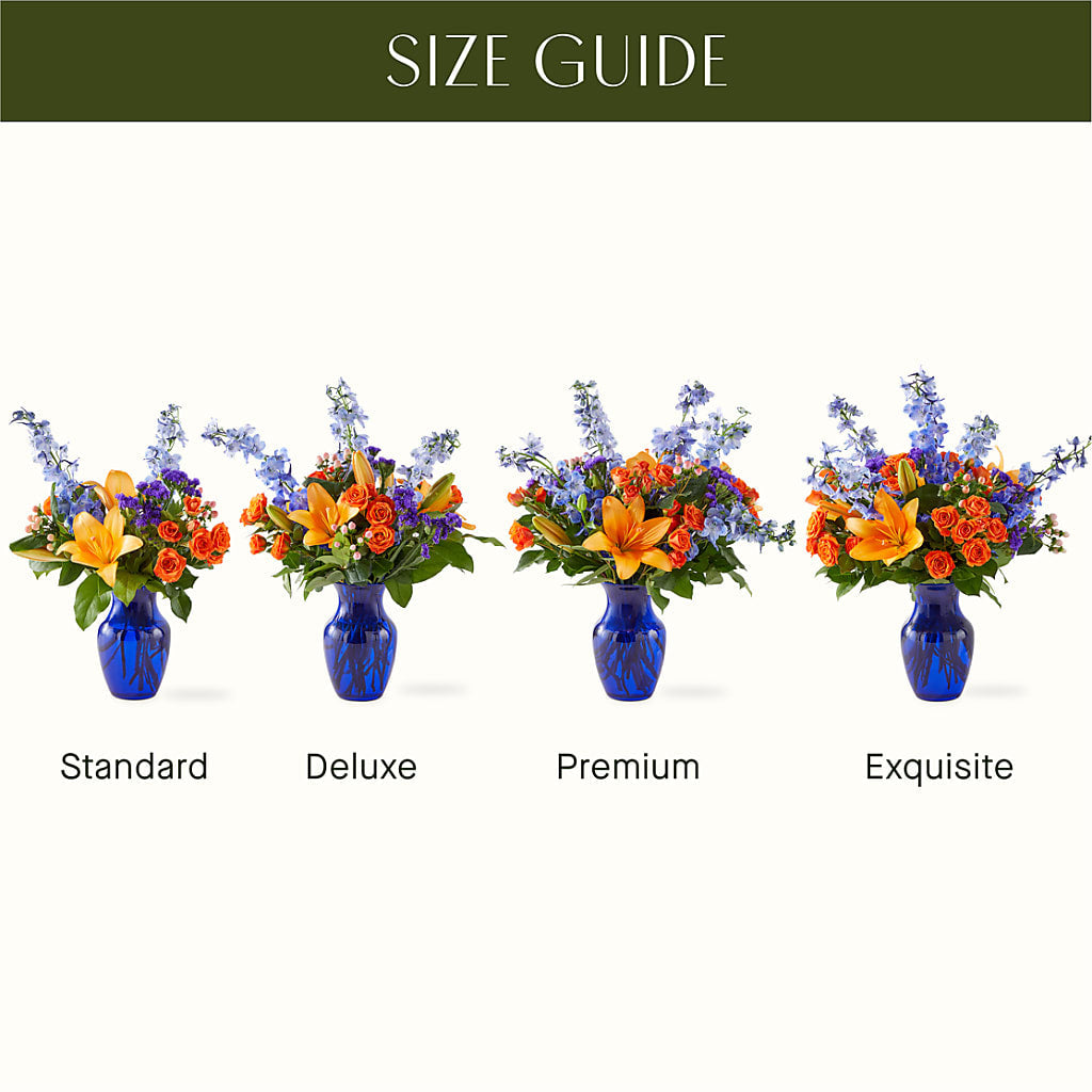 Radiant Citrus Bouquet –  Sunset Ridge Floral Llc, Morganton NC