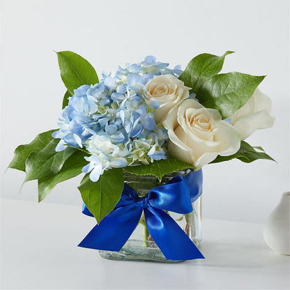 Sky Blue Delight Bouquet –  Sunset Ridge Floral Llc, Morganton NC