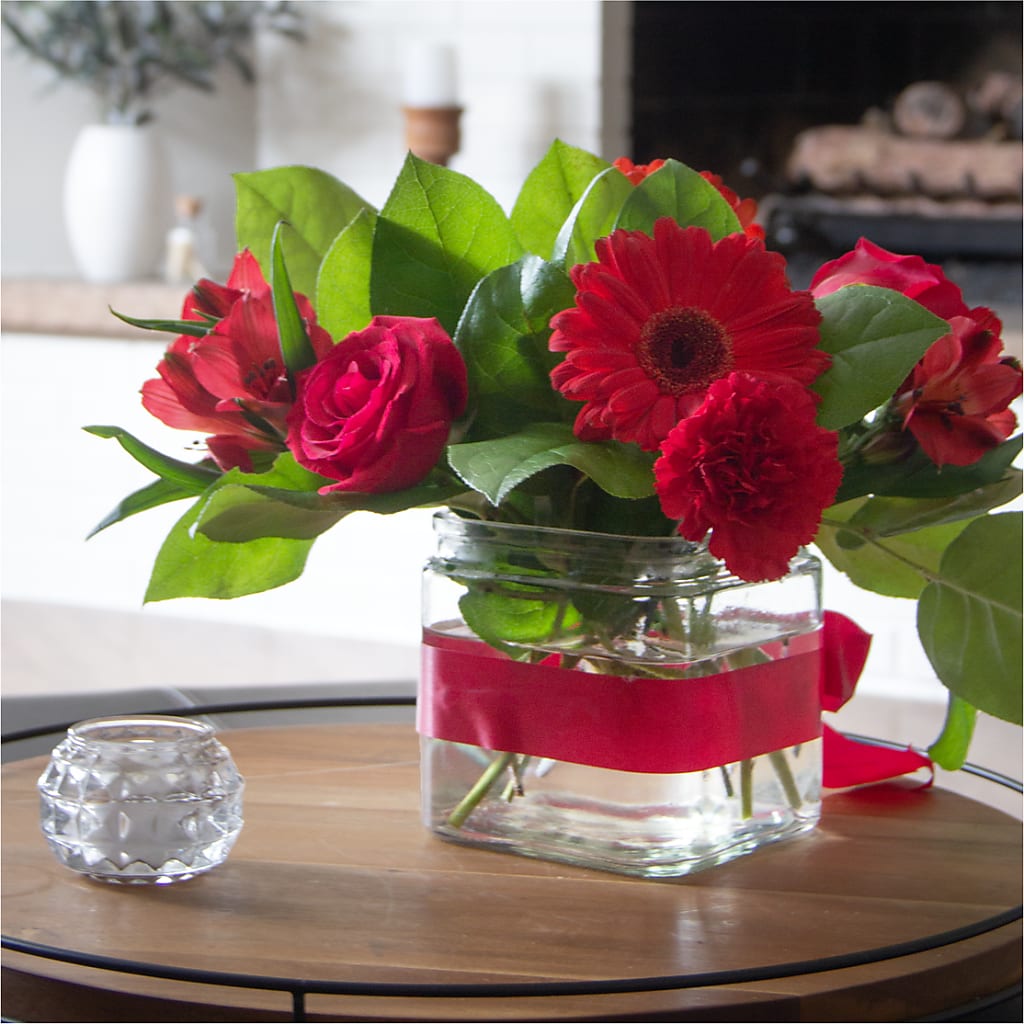 Red Hot Bouquet –  Sunset Ridge Floral Llc, Morganton NC