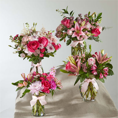 Pink Ribbon - A Florist Original –  Sunset Ridge Floral Llc, Morganton NC