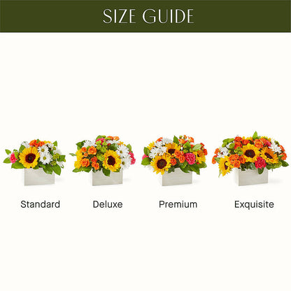 Sun-drenched Blooms Box Bouquet –  Sunset Ridge Floral Llc, Morganton NC