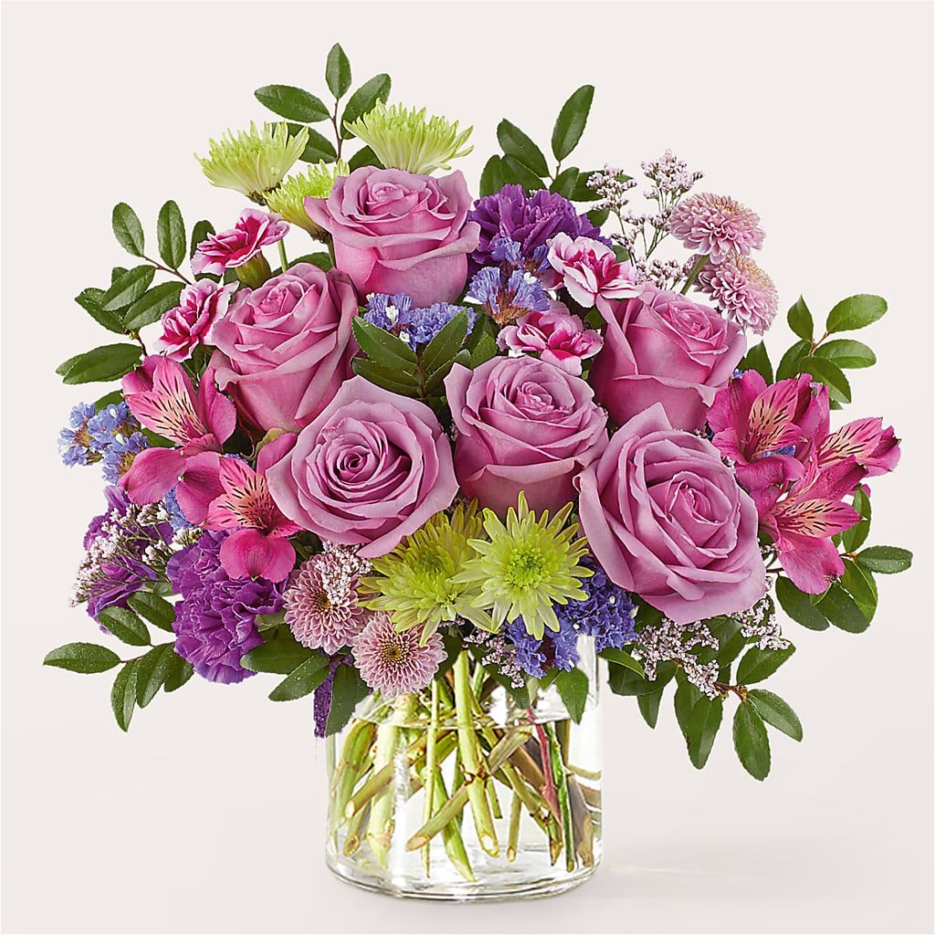 Glass Half Full Bouquet –  Sunset Ridge Floral Llc, Morganton NC